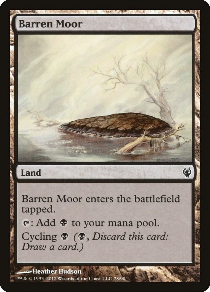 Barren Moor (78) (Duel Decks: Izzet vs. Golgari)