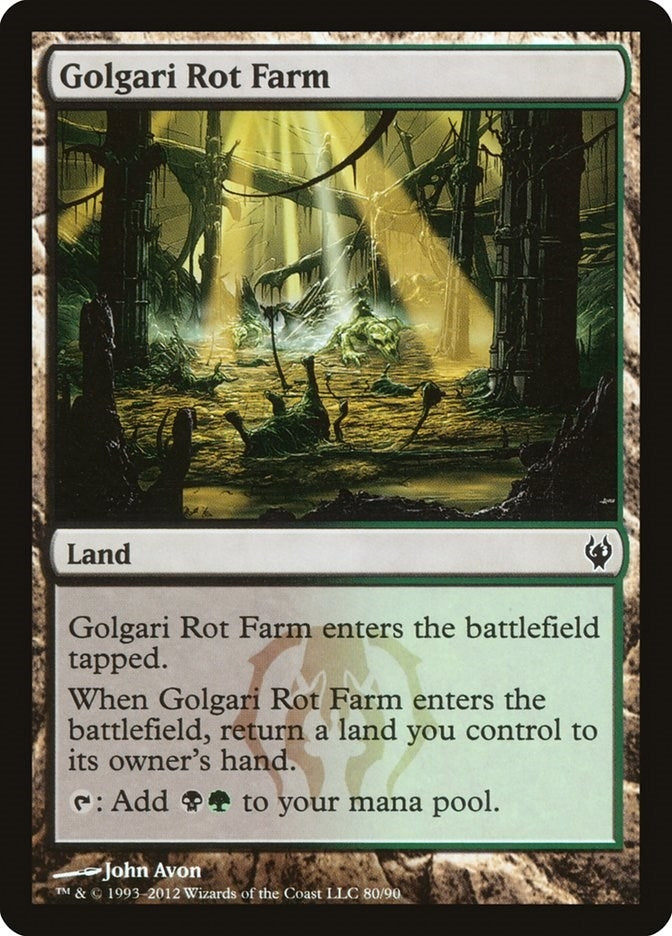 Golgari Rot Farm (80) (Duel Decks: Izzet vs. Golgari)