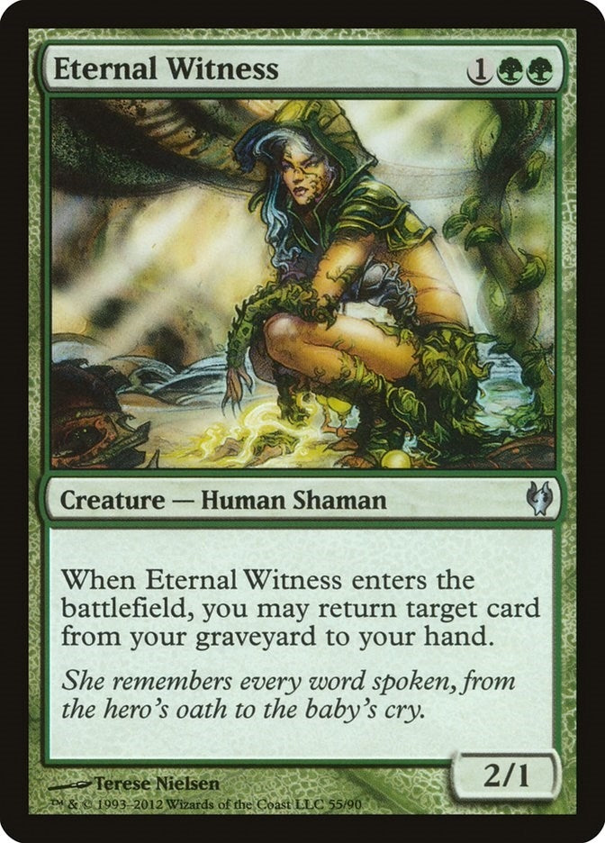 Eternal Witness (55) (Duel Decks: Izzet vs. Golgari)