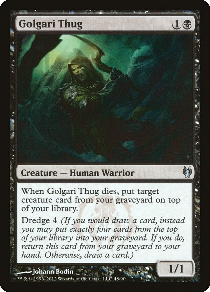 Golgari Thug (48) (Duel Decks: Izzet vs. Golgari)