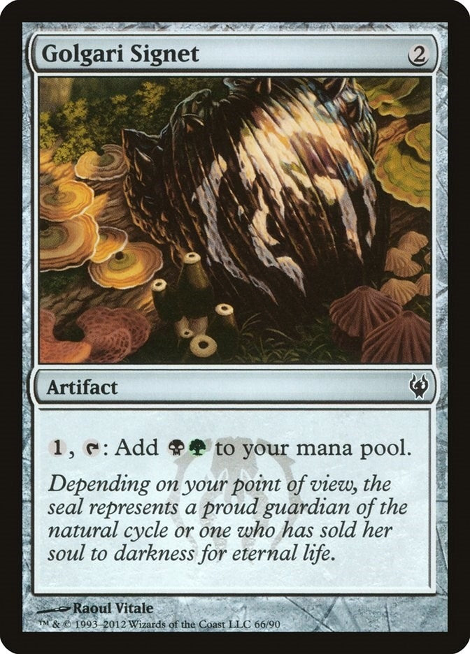 Golgari Signet (66) (Duel Decks: Izzet vs. Golgari)
