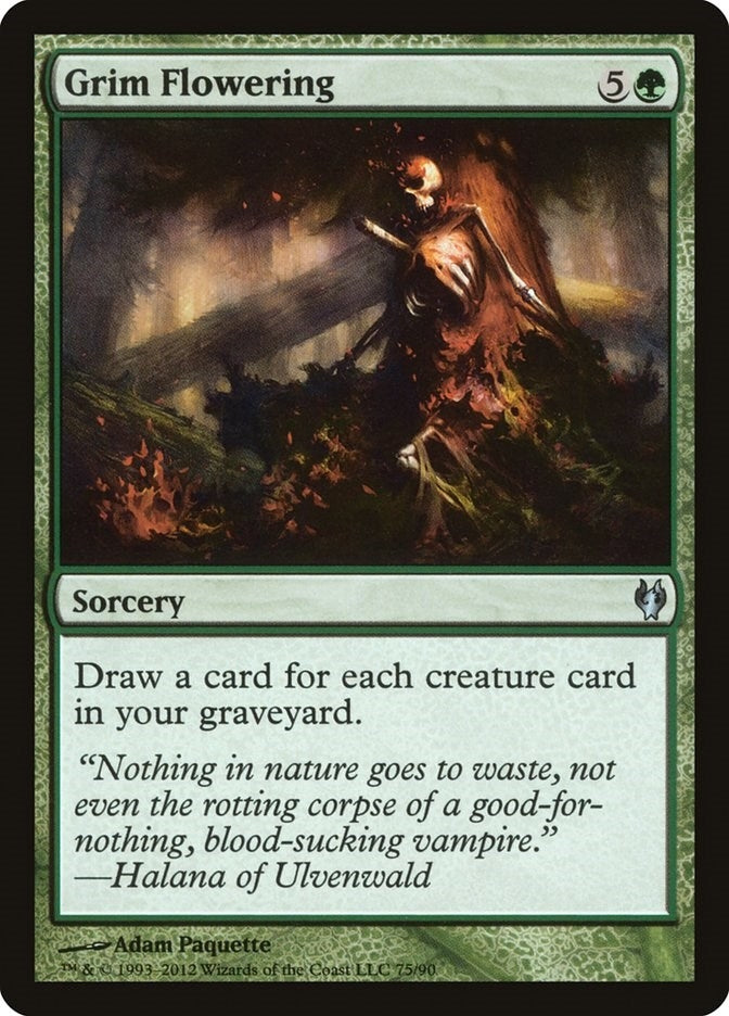 Grim Flowering (75) (Duel Decks: Izzet vs. Golgari)