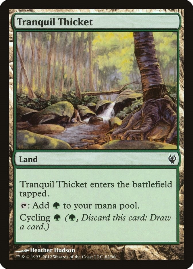 Image for Tranquil Thicket (82) - Magic: The Gathering