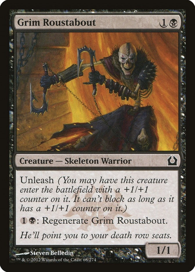 Grim Roustabout (68) (Return to Ravnica)