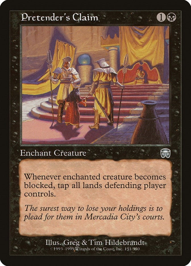 Pretender's Claim (151) (Mercadian Masques)