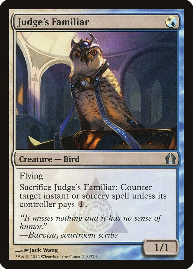 Judge's Familiar (218) (Return to Ravnica)