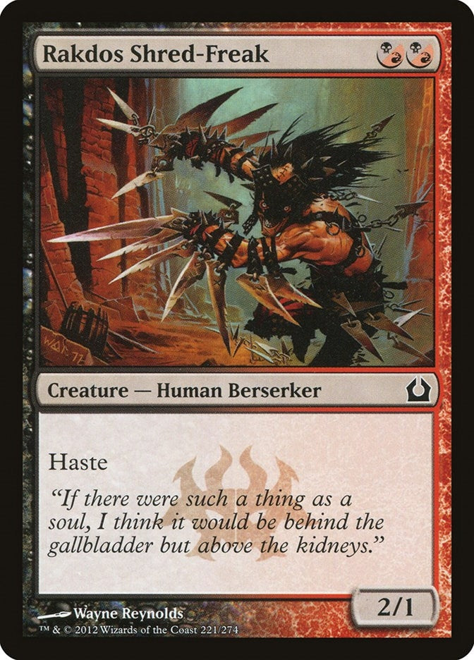 Rakdos Shred-Freak (221) (Return to Ravnica)