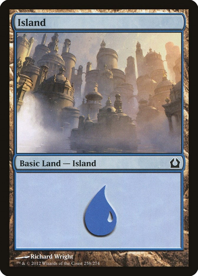 Island (258) (258) (Return to Ravnica)