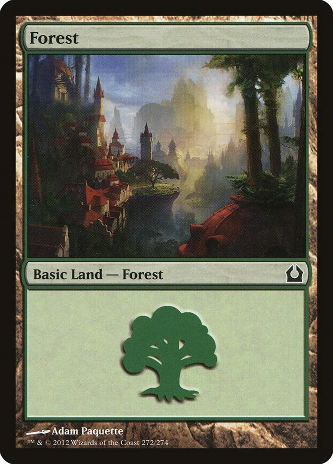 Forest (272) (272) (Return to Ravnica)