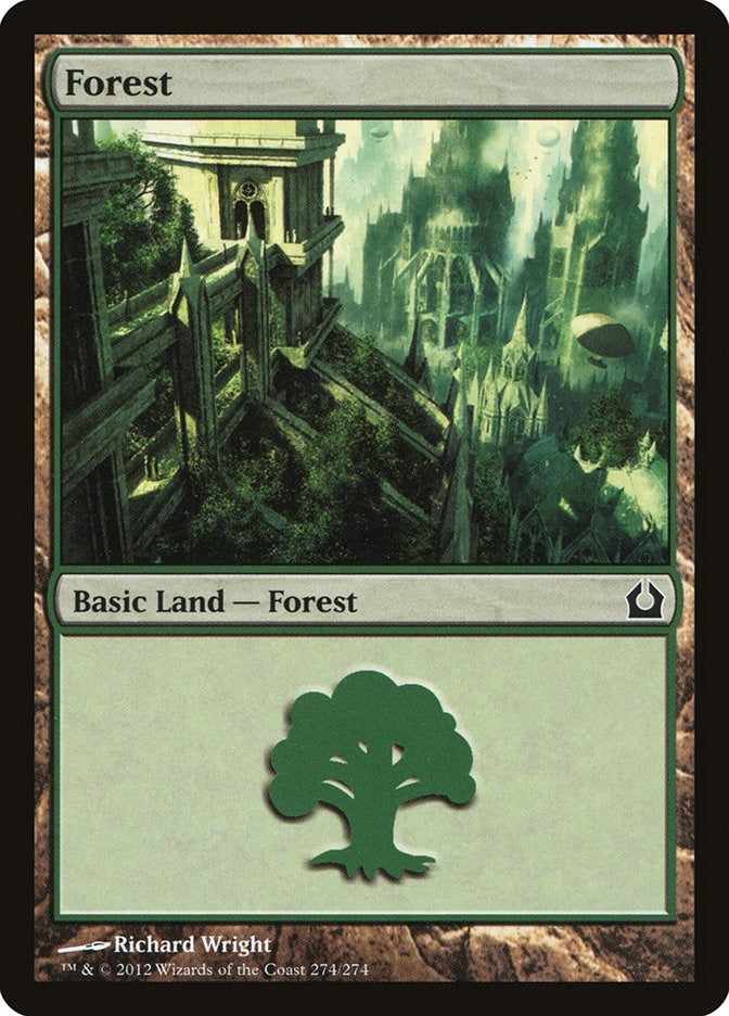 Forest (274) (274) (Return to Ravnica)