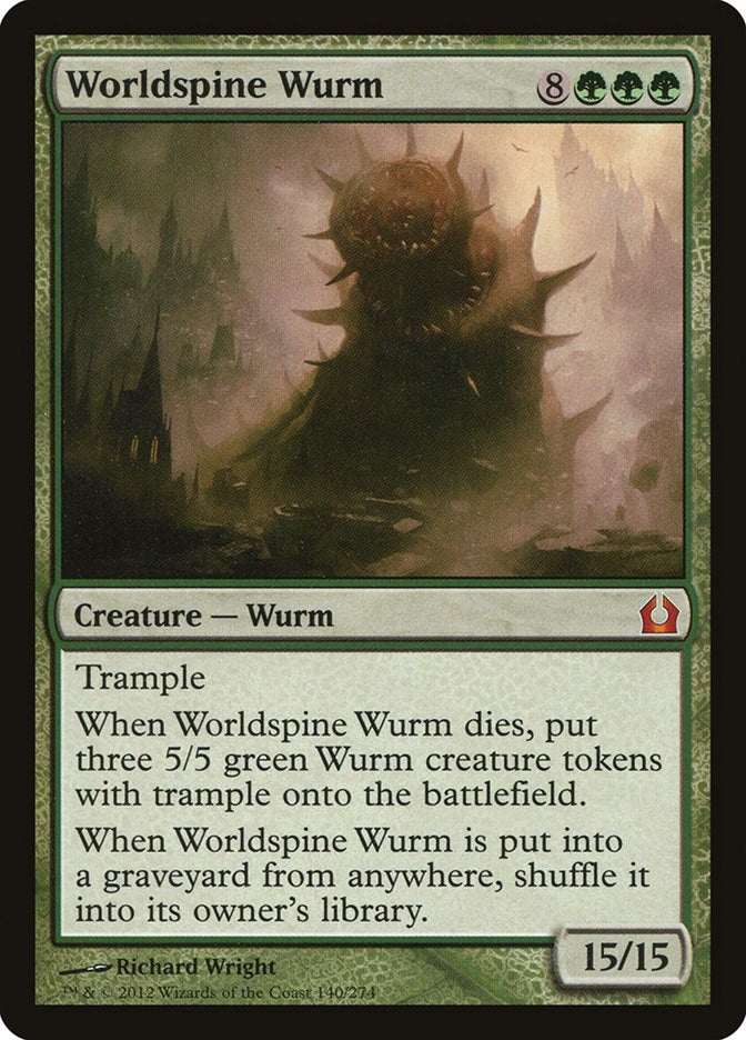 Worldspine Wurm (140) (Return to Ravnica)