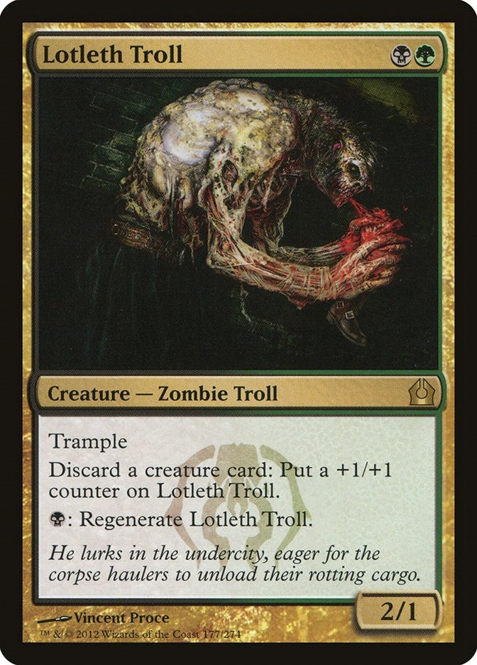 Lotleth Troll (177) (Return to Ravnica)