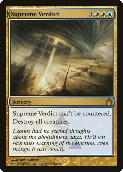 Supreme Verdict (201) (Return to Ravnica)