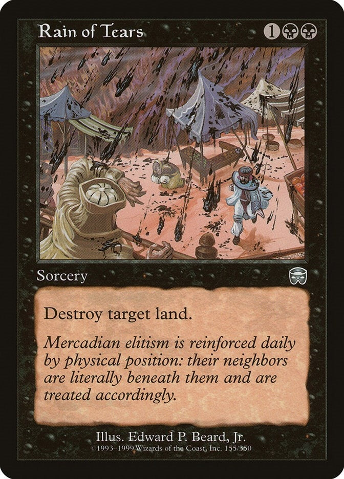 Rain of Tears (155) (Mercadian Masques)