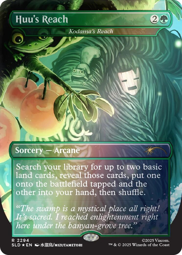 Huu's Reach - Kodama's Reach (Rainbow Foil) (2294) (Secret Lair Drop Series)