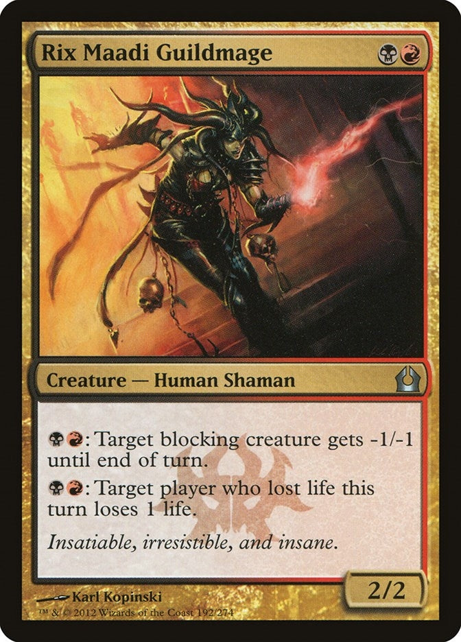 Rix Maadi Guildmage (192) (Return to Ravnica)