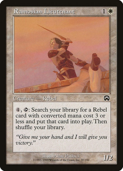 Ramosian Lieutenant (37) (Mercadian Masques)