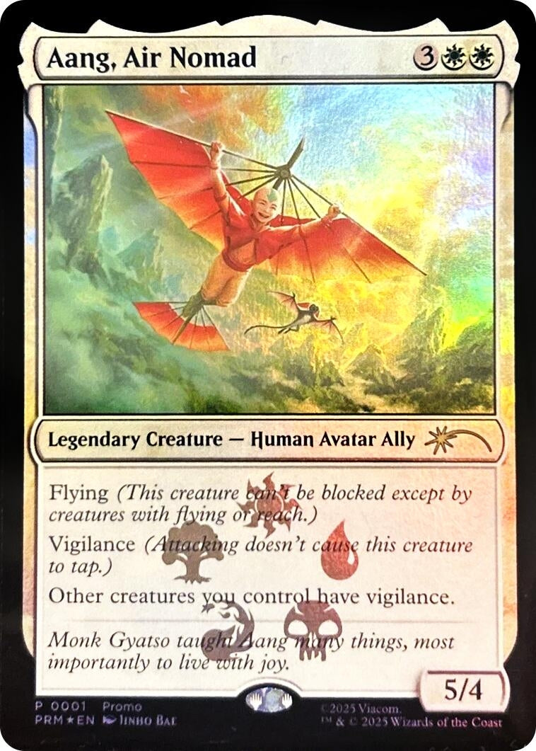Aang, Air Nomad (1) (Media Promos)