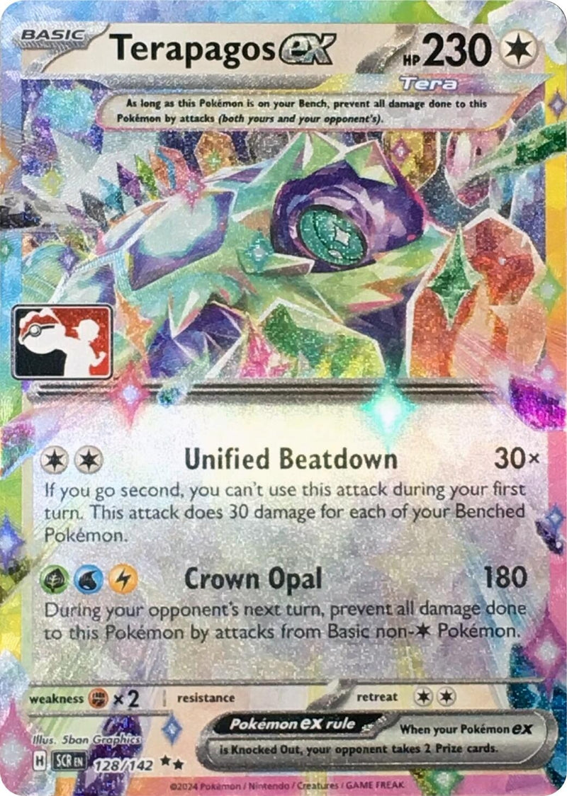 Image for Terapagos ex - 128/142 (Series 7) (128/142) (Prize Pack Series Cards) - Pokemon