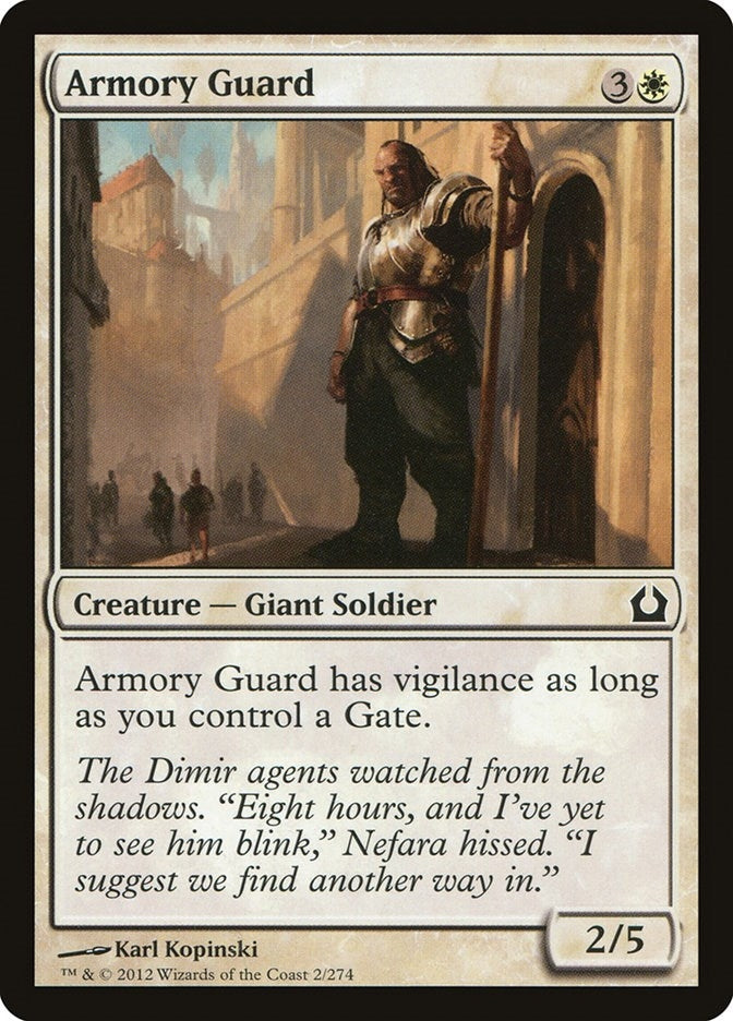 Armory Guard (2) (Return to Ravnica)