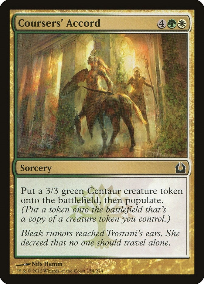 Coursers' Accord (154) (Return to Ravnica)