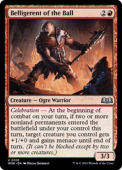 Belligerent of the Ball (120) (Wilds of Eldraine)