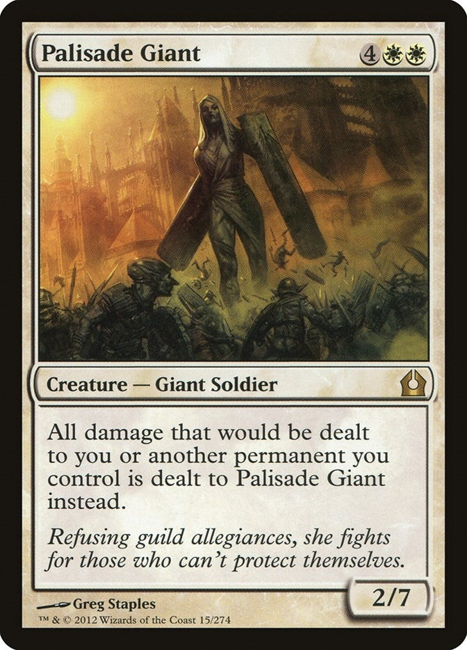 Palisade Giant (15) (Return to Ravnica)