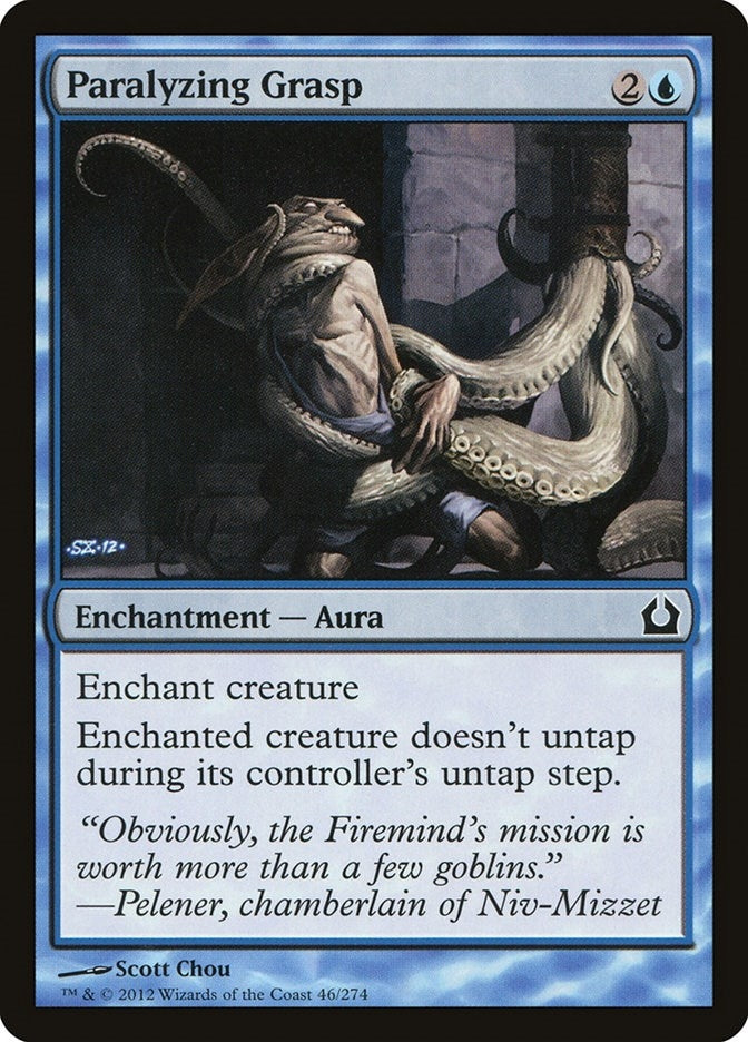 Paralyzing Grasp (46) (Return to Ravnica)