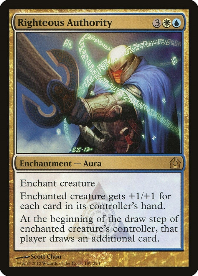 Righteous Authority (189) (Return to Ravnica)