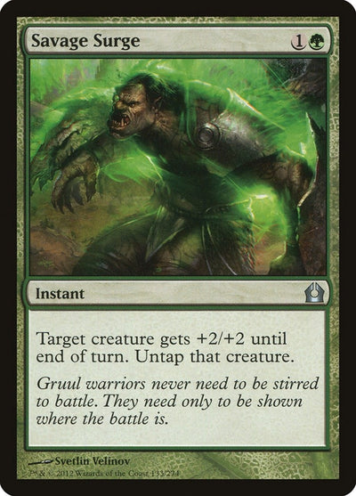 Savage Surge (133) (Return to Ravnica)