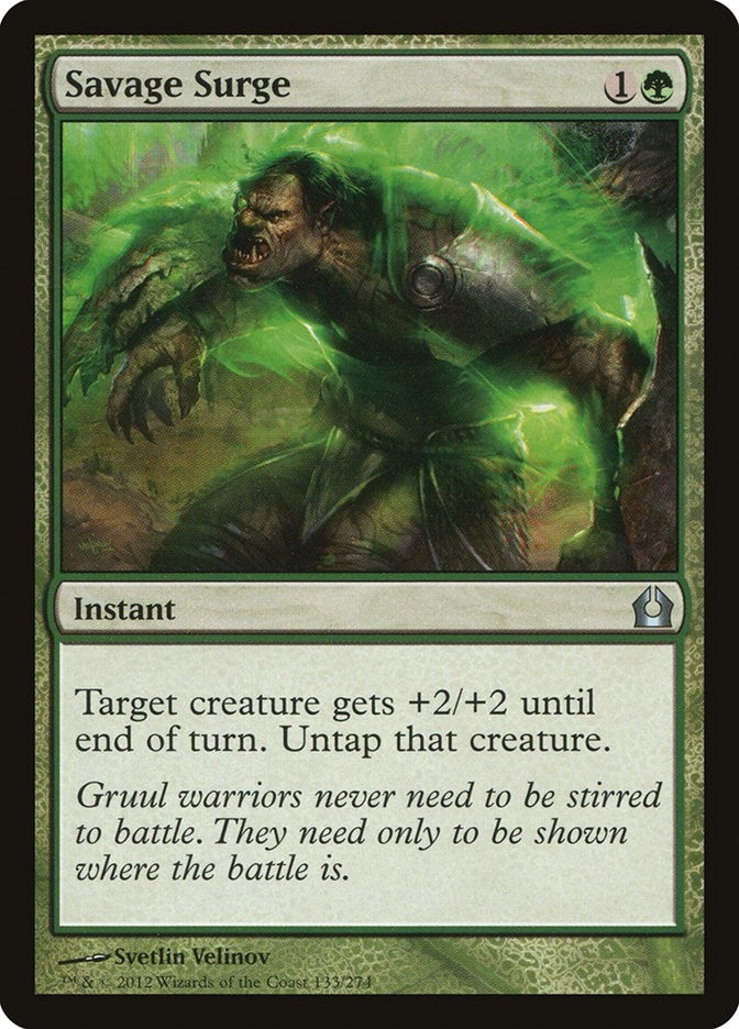 Savage Surge (133) (Return to Ravnica)