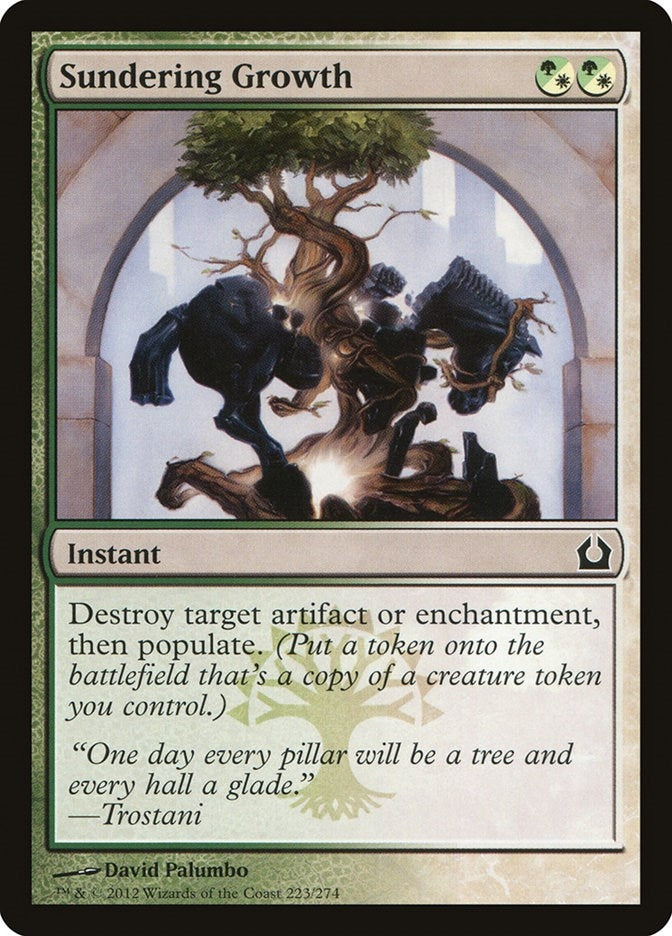 Sundering Growth (223) (Return to Ravnica)