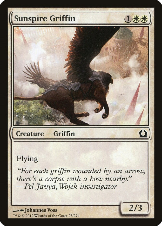 Sunspire Griffin (25) (Return to Ravnica)