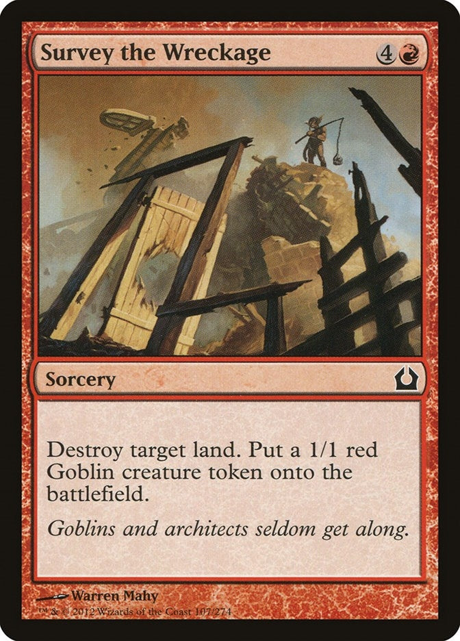 Survey the Wreckage (107) (Return to Ravnica)