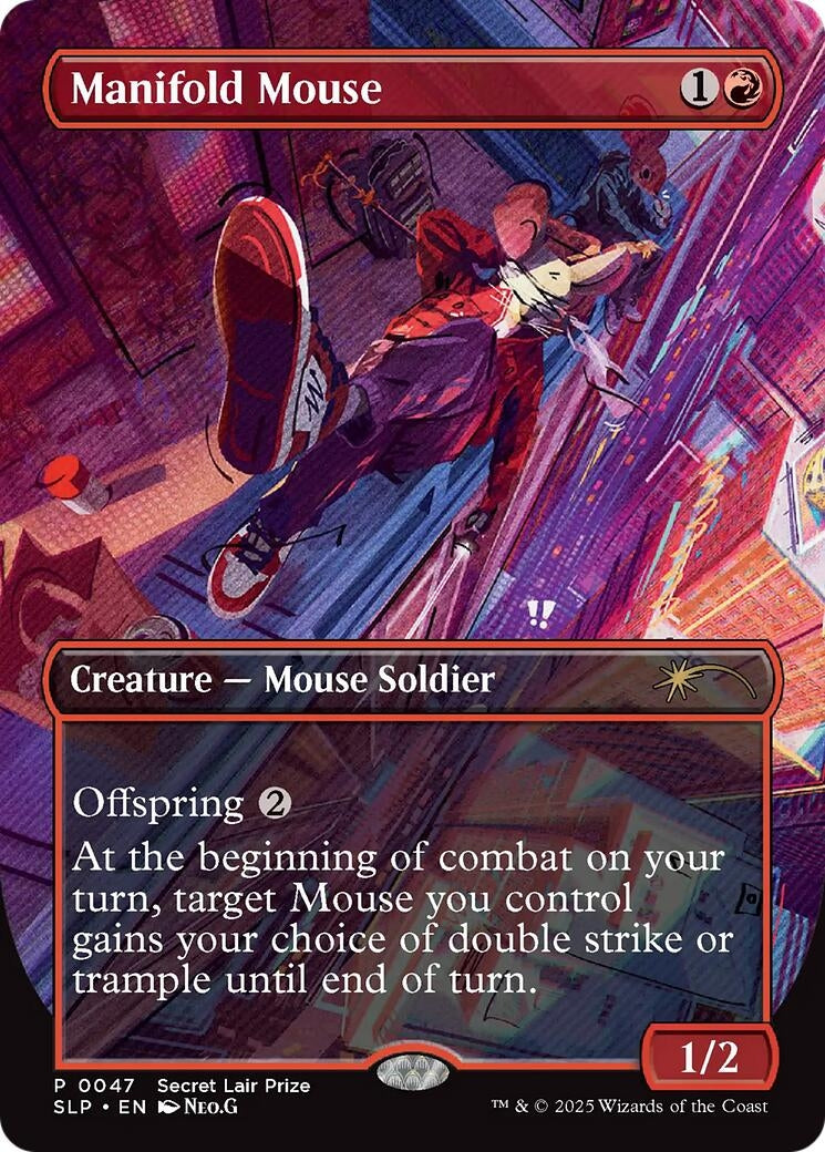 Manifold Mouse (47) (Secret Lair Showdown)
