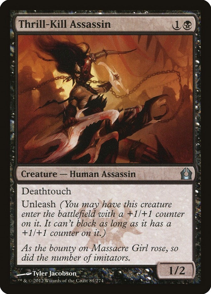 Thrill-Kill Assassin (81) (Return to Ravnica)