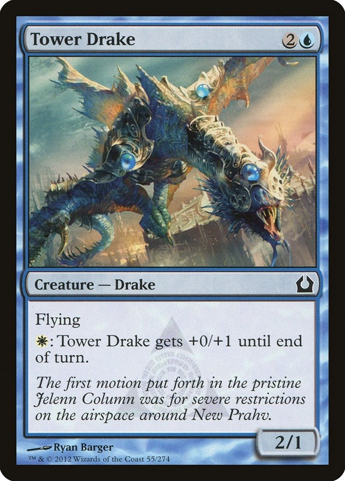 Image for Tower Drake (55) - Magic: The Gathering