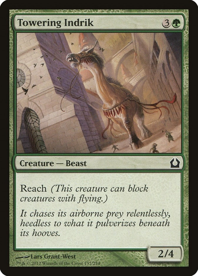 Towering Indrik (137) (Return to Ravnica)