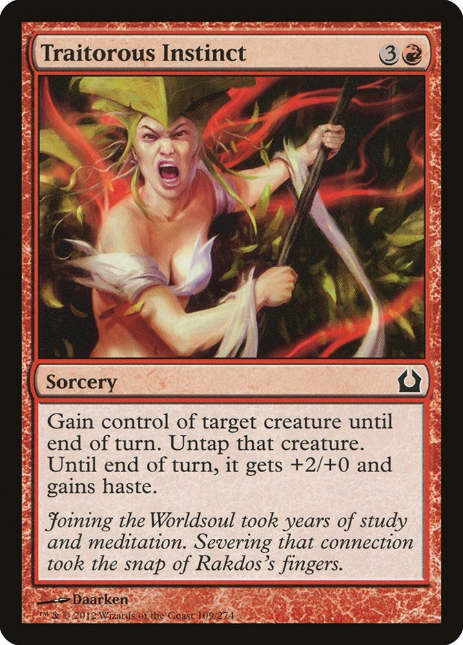 Image for Traitorous Instinct (109) - Magic: The Gathering