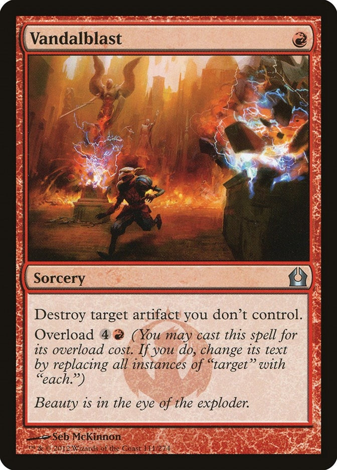 Image for Vandalblast (111) - Magic: The Gathering