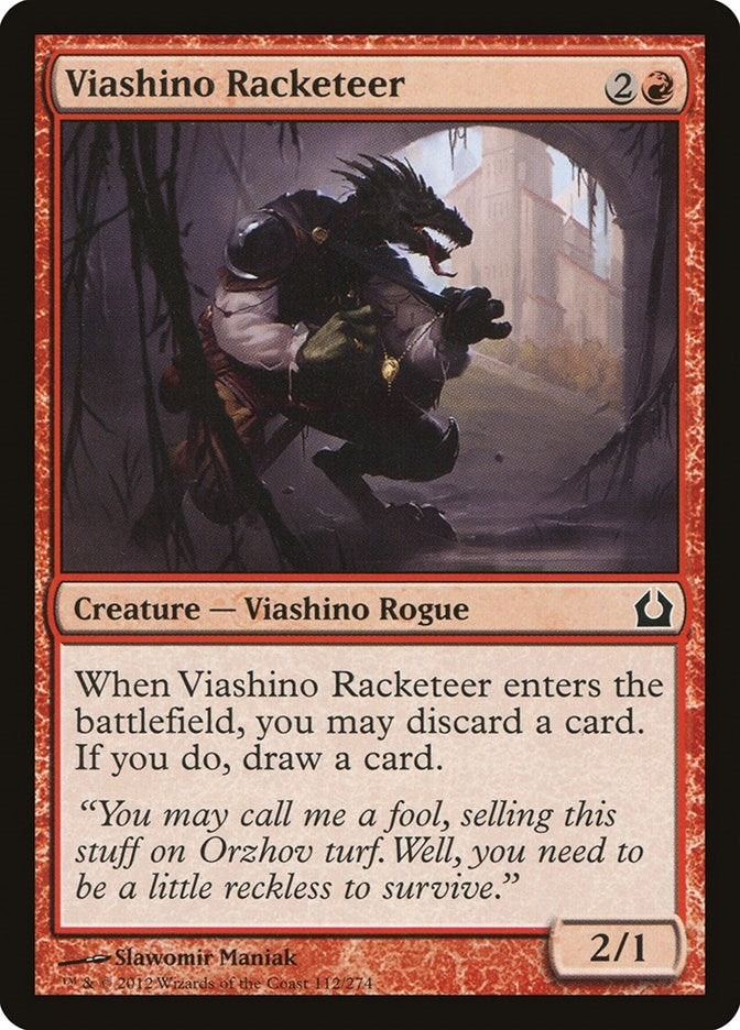 Image for Viashino Racketeer (112) - Magic: The Gathering