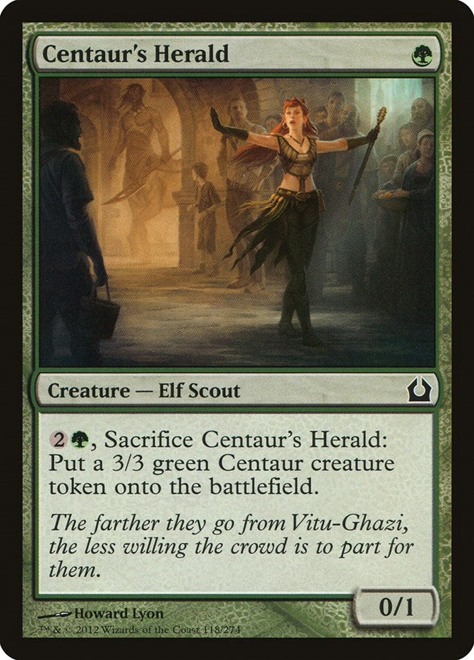 Centaur's Herald (118) (Return to Ravnica)