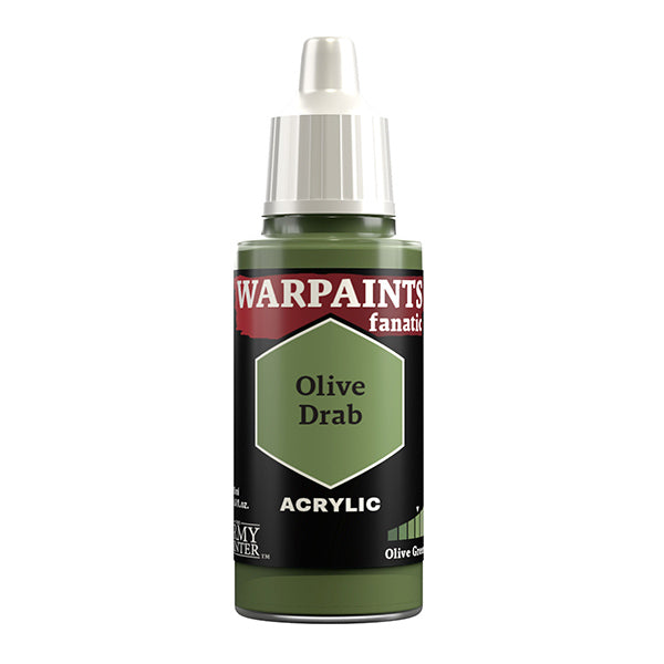 The Army Painter: Warpaints Fanatic - Olive Drab