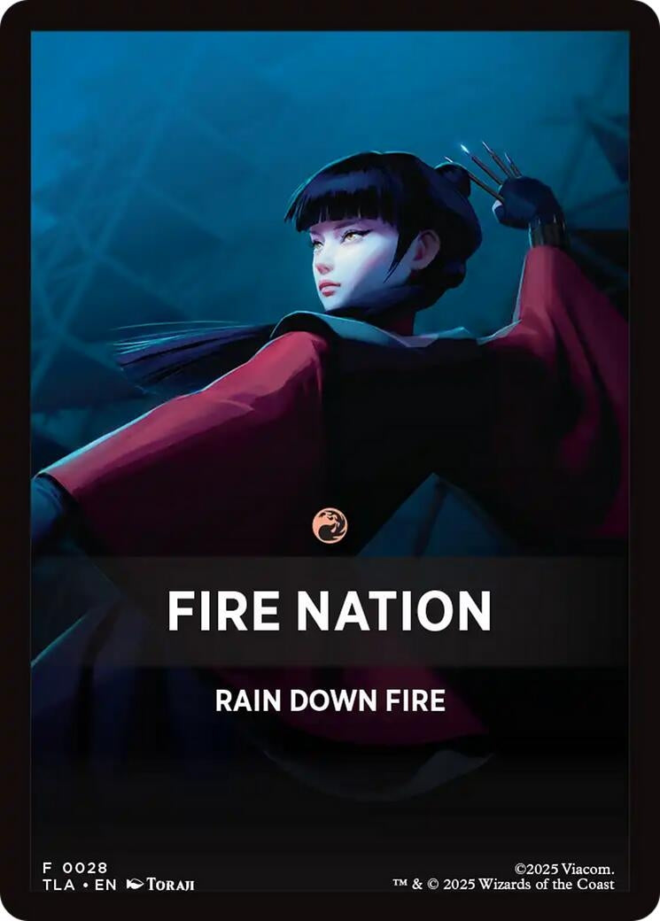 Fire Nation Theme Card (28) (Avatar: The Last Airbender)