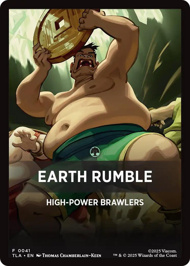 Earth Rumble Theme Card (41) (Avatar: The Last Airbender)