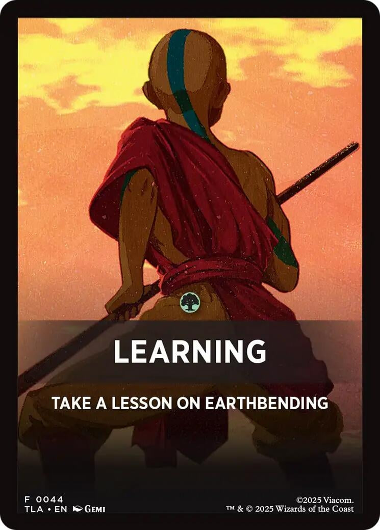 Learning Theme Card (44) (Avatar: The Last Airbender)
