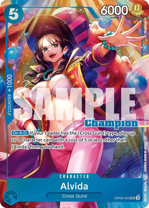 Image for Alvida (CS 25-26 Winner Card Set 2) (OP09-043) (One Piece Promotion Cards) (OP-PR) - One Piece Card Game