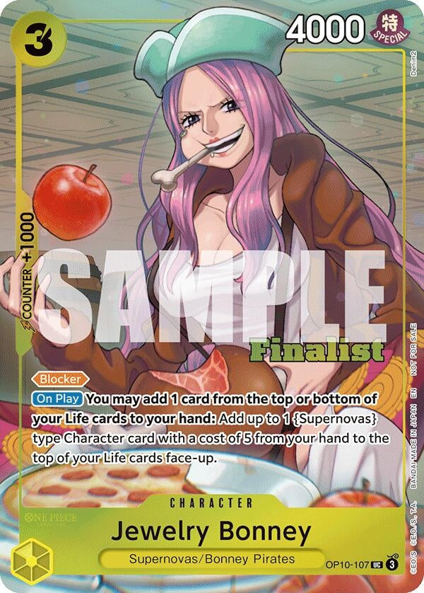 Image for Jewelry Bonney (CS 25-26 Finalist Card Set 2) (OP10-107) (One Piece Promotion Cards) (OP-PR) - One Piece Card Game