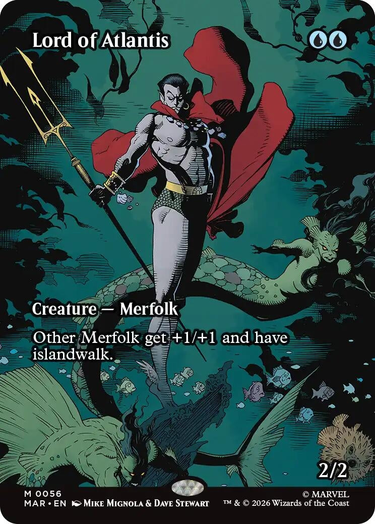 Lord of Atlantis (Borderless) (56) (Marvel Universe Eternal-Legal)