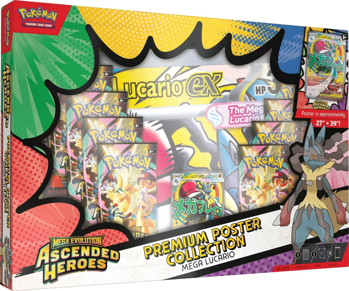 Image for Premium Poster Collection: Mega Lucario - Pokemon